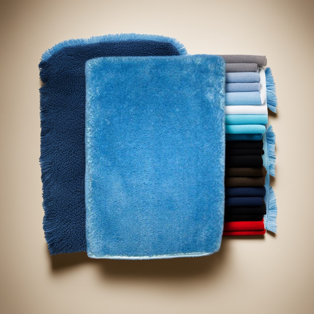 Microfibre Gant Bleu 14X22 cm X5/colis