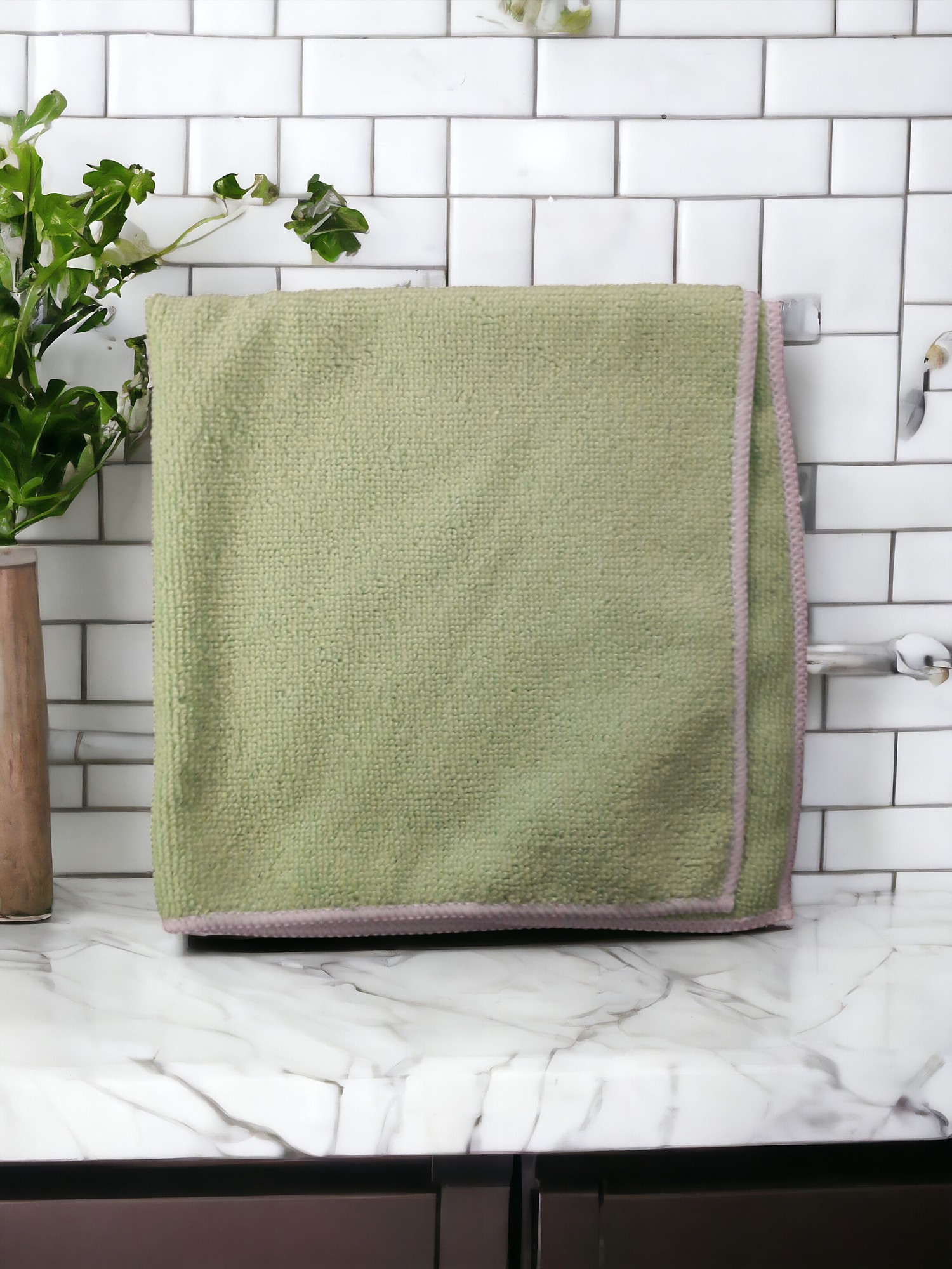 Microfibre Eco Verte 40X40 cm X10/colis