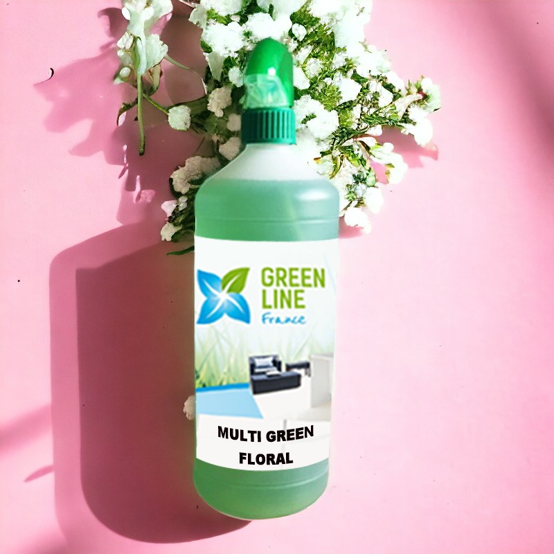 Multi Green Floral Pulvérisateur 1L