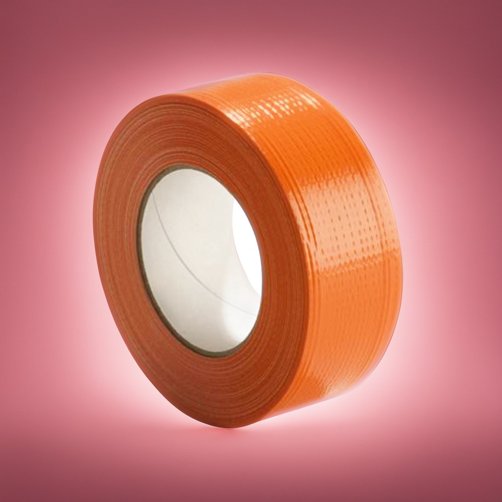 Ruban Adhes  PVC ORANGE 33mX48mm (Colis de 12)