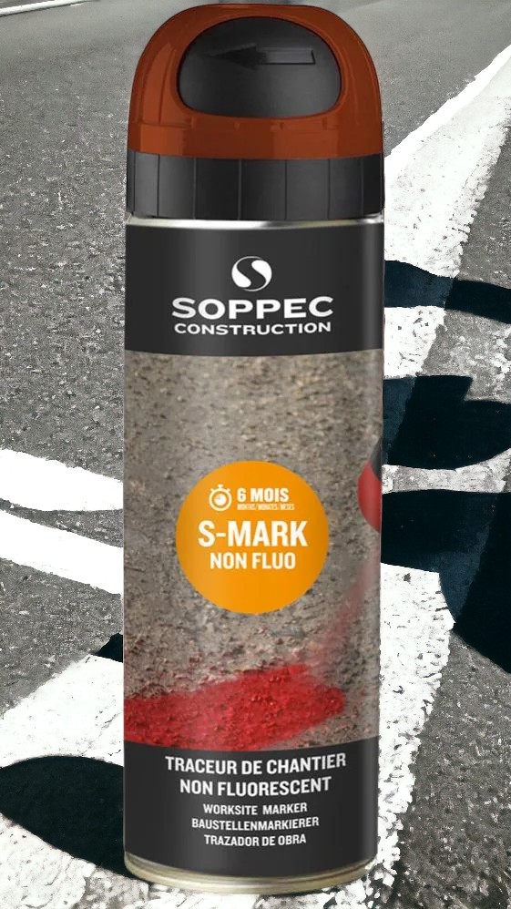 S-MARK Marron Aérosol 500ML